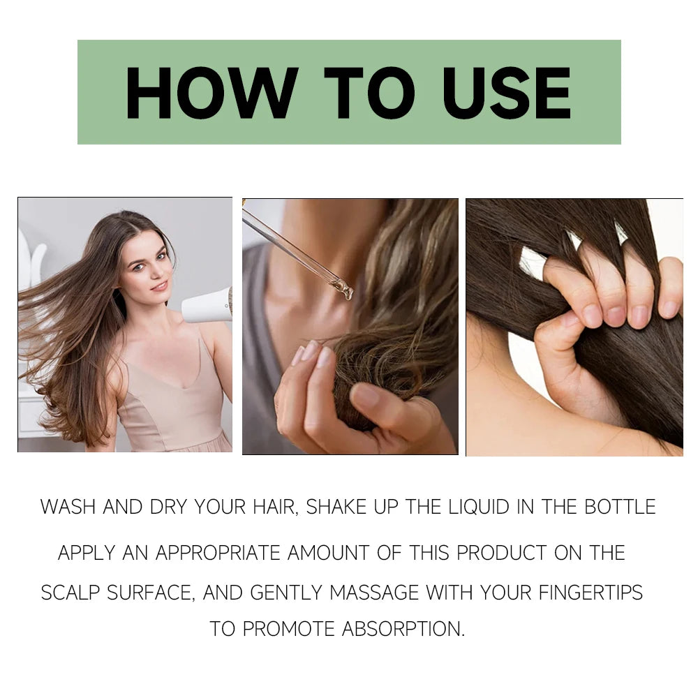 Rosemary Hair Growth & Repair Oil with Mint, Hyaluronic Acid & Vitamin E – Anti-Hair Loss Treatment