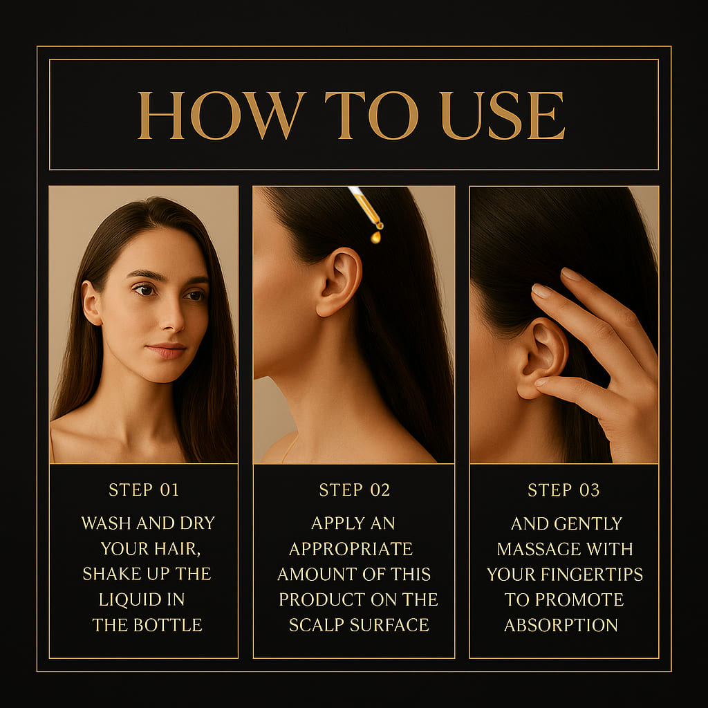 Rosemary Hair Growth & Repair Oil with Mint, Hyaluronic Acid & Vitamin E – Anti-Hair Loss Treatment